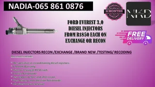 Ford everest diesel injectors for sale we sell on exchange or recon