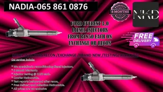 Ford Everest (3,0/bt50) Diesel Onjectors For Sale On Exchange Or To Recon With Warranty