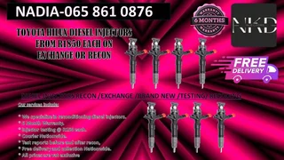 Toyota Hilux Diesel Injectors For Sale  On Exchange