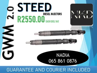 Gwm 2.0 Steed Diesel Injectors For Sale On Exchange With 6 Months Warranty