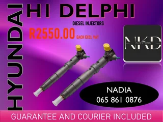 Hyundai H1 Diesel Injectors For Sale Or To Recon