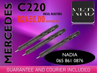 Mercedes C220 Diesel Injectors For Sale On Exchange Or To Recon With Warranty