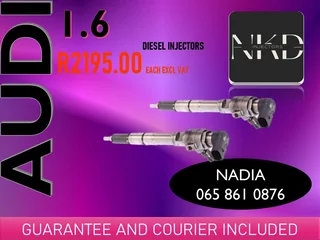 Audi 1.6 Diesel Injectors For Sale Or To Recon