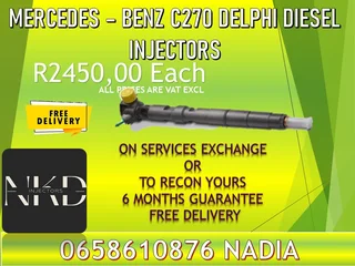 Mercedes C270 Diesel Injectors For Sale Or Recon