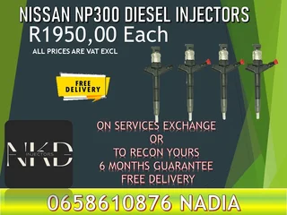Np300 Diesel Injectors For Sale Or Recon With Test Reports On Each
