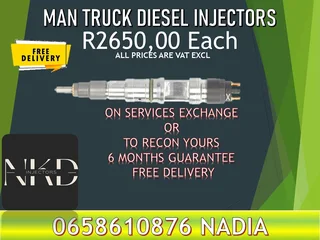 Man Diesel Injectors For Sale On Exchange