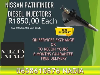 Nissan Pathfinder diesel injectors for sale or recon