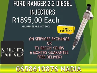 Ford Ranger 2.2 diesel injectors for sale on exchange or recon