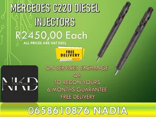 Mercedes C220 Diesel injectors for sale on exchange or recon