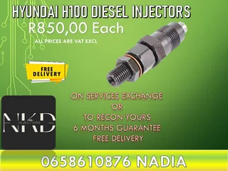 Hyundai H100 Diesel Injectors For Sale On Exchange Or Recon