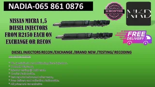 Nissan Micra 1.5 Diesel Injectors For Sale On Exchange With 6months Warranty