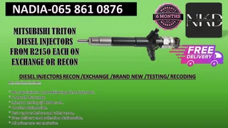 Mitsubishi Triton 3.2 Diesel Injectors For Sale On Exchange Or To Recon With Warranty