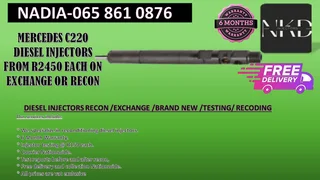 Mercedes C220 Diesel Injectors For Sale On Exchange Or O Recon With Warranty