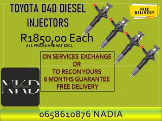 D4d Diesel Injectors For Sale We Sell On Exchange Or Recon
