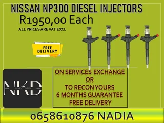 Nissan NP300 diesel injectors for sale on exchange