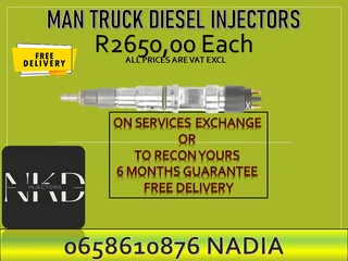 Man Diesel Injectors For Sale Or Recon