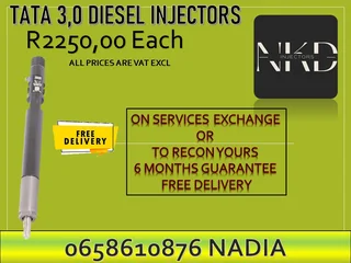 TATA diesel injectors for sale or recon