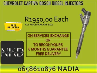 Chevrolet diesel injectors for sale or recon