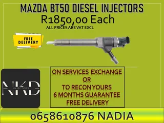 Mazda BT50 3.0 diesel injectors for sale or recon