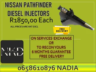 Nissan Pathfinder diesel injectors for sale or recon the originals