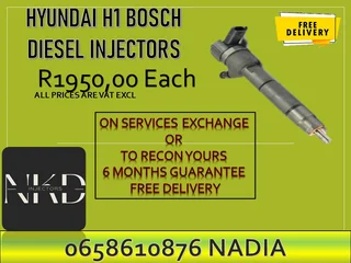 Hyundai Diesel injectors for sale on exchange or recon with warranty