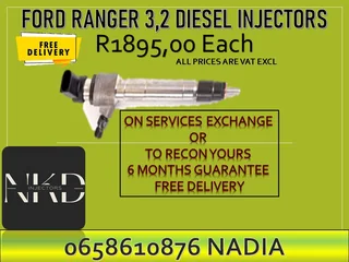 Ford Ranger 3.2 diesel injectors for sale on exchange or recon