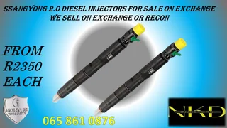 Ssangyong Diesel Injectors For Sale On Exchange Or Recon