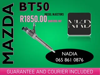 Mazda Bt50 Diesel Injectors For Sale On Exchnage Or To Recon With Warranty