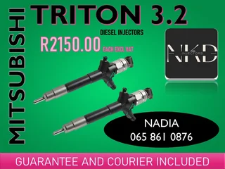 Mitsubishi Triton 3.2 Diesel Injectors For Sale On Exchange Or To Recon
