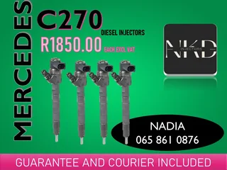 Mercedes C270 Diesel Injectors For Sale Oon Exchange Or To Recon