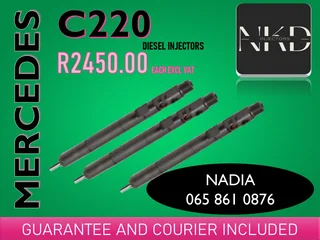 Mercedes C220 Diesel Injectors For Sale On Exchange Or To Recon With Warranty