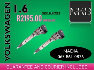Volkswagen 1.6 Diesel Injectors For Sale On Exchange Or To Recon With Warranty