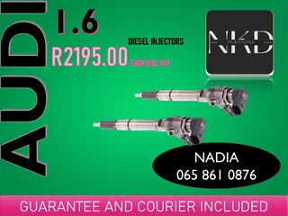Audi 1.6 Diesel Injectors For Sale Or To Recon