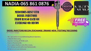 Mercedes Benz Vito Diesel Injectors For Sale Or To Recon