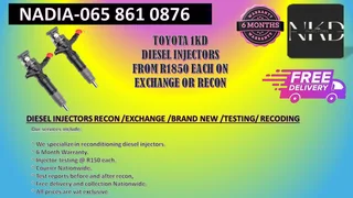 Toyota 1kd Diesel Injectors For Sale Or To Recon