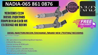Mercedes C220 Diesel Injectors For Sale Or To Recon