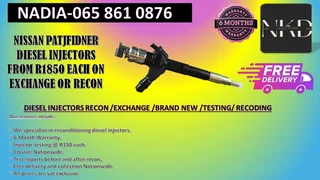 Nissan Pathfinder Diesel Injectors For Sale On Exchange Or To Recon With Warranty