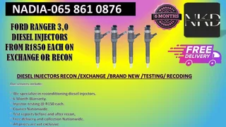 Ford Ranger 3.0 Diesel Injectors For Sale Or To Recon