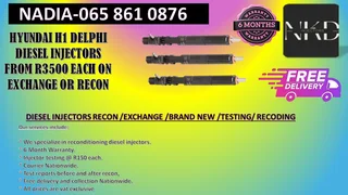 New Hyundai H1 Diesel Injectors For Sale On Exchange Or To Recon