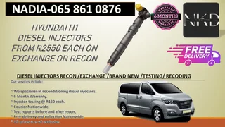 Hyundai H1 Diesel Injectors For Sale Or To Recon