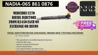 Mercedes C270 Diesel Injectors For Sale On Exchnage Or To Recon