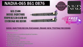 Kia 2500 Diesel Injectors For Sale Or To Recon
