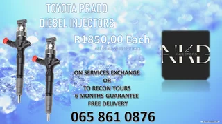 Toyota Prado Diesel Injectors For Sale On Exchange