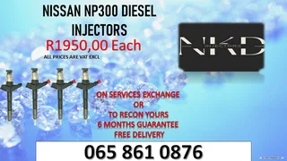 Nissan Np300 Diesel Injectors For Sale On Exchange