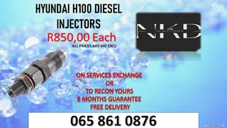 Hyundai H100 Diesel Injectors For Sale On Exchange With 6 Months Warranty