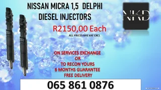Nissan Micra Diesel Injectors For Sale On Exchange With 6 Months Warranty