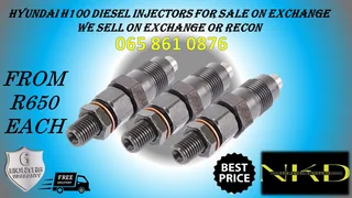 hyundai h100 diesel injectors for sale on exchange or recon