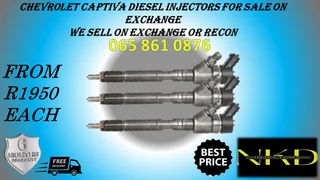 Chevrolet Captiva Diesel Injectors For Sale Or Recon