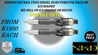 Nissan Navara Yd25 Diesel Injectors For Sale On Exchange
