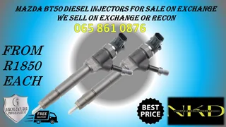 Mazda BT50 diesel injctors for sale or recon